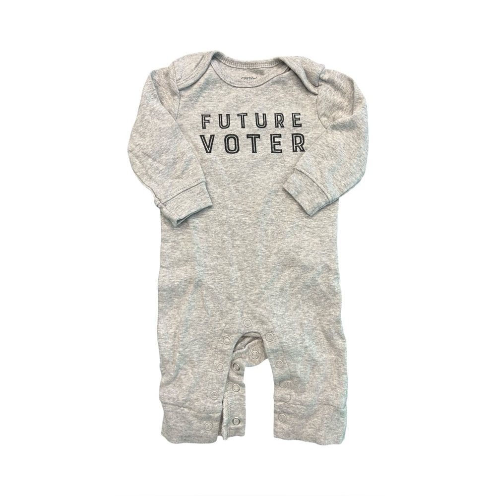 Carter's Future Voter Baby Romper Size 3 Months Election Midterms